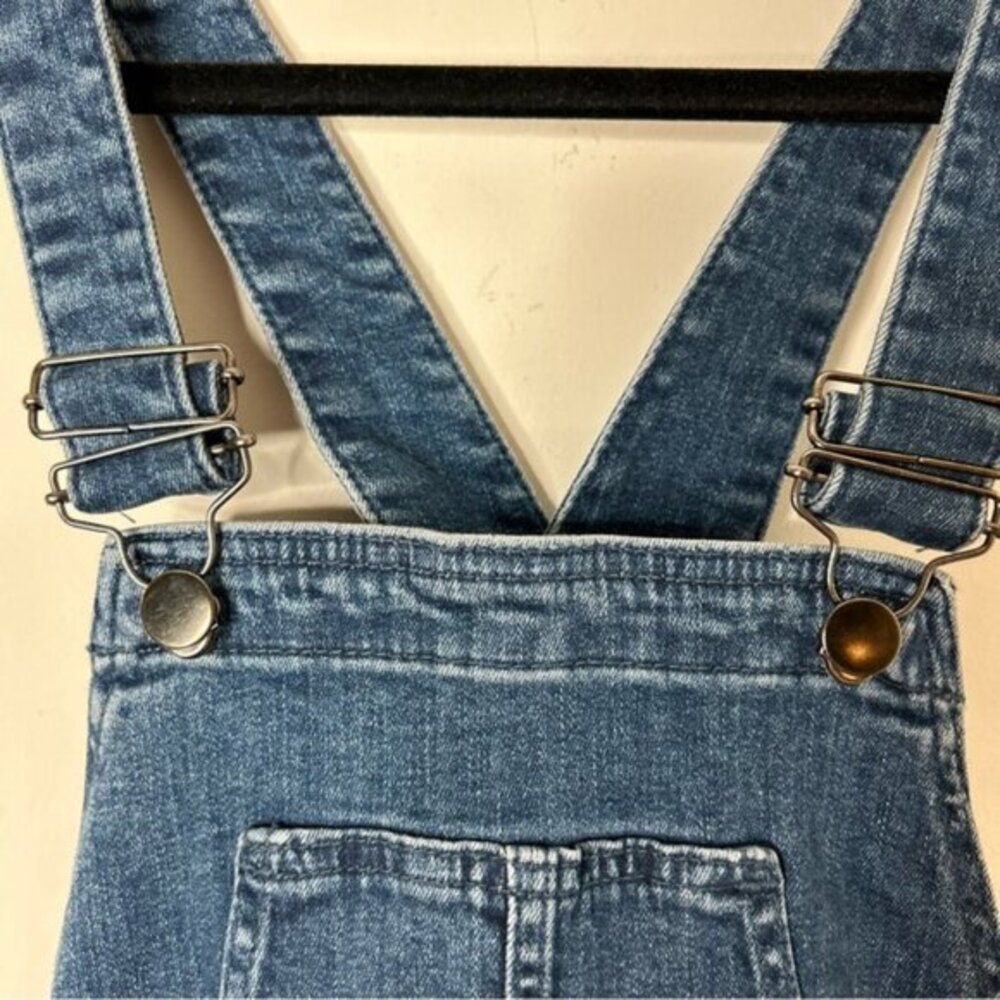 Seraphine Trav Denim Maternity Overalls Dungaree Size 4M Pregnancy Motherhood - Picture 10 of 16